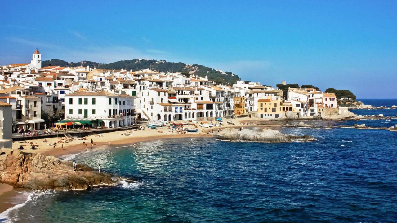Espectacular Apartamento Con Piscina En Calella De Palafrugell Eksteriør billede