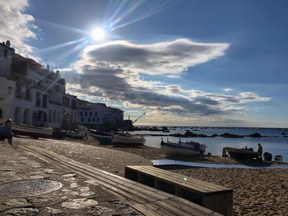 Espectacular Apartamento Con Piscina En Calella De Palafrugell Eksteriør billede